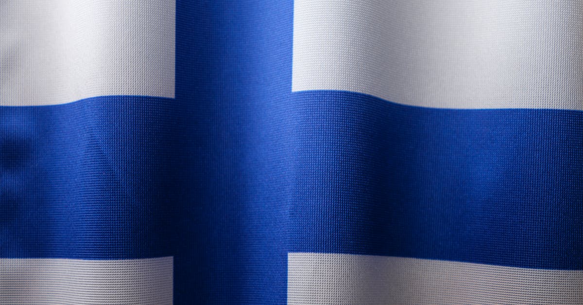 the national flag of finland